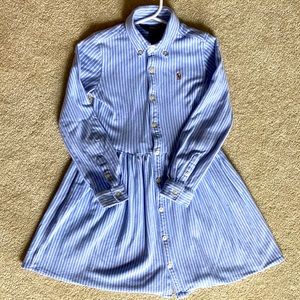 Girls polo Ralph Lauren shirt dress